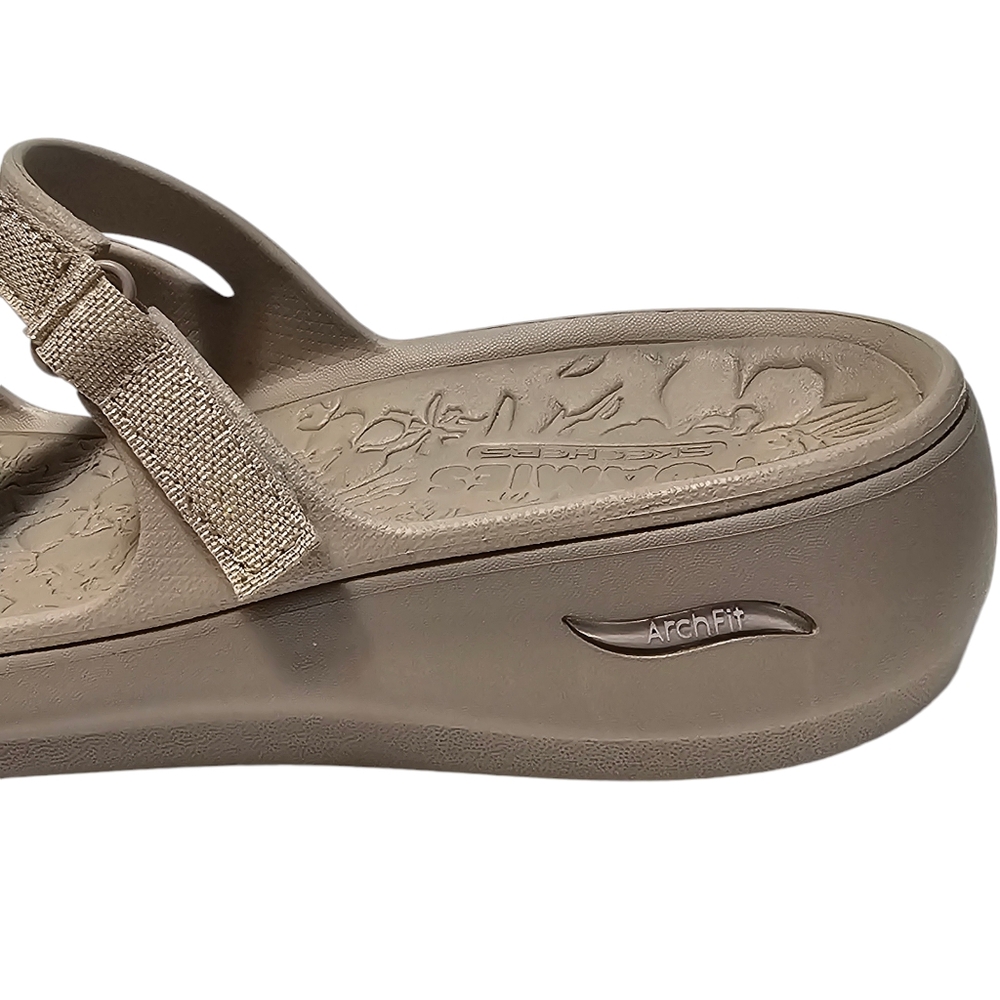 Skechers Foamies Arch Fit Adjustable Slides Women's Size 10 - Picture 3 of 13